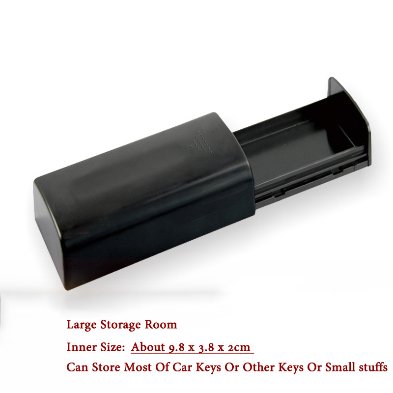 Magnetic Key Safe Box – Black Hidden Key Holder | Accessory