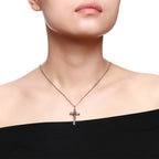 Stainless Steel Couple Cross Pendant Christian Jewelry | Christian Jewelry
