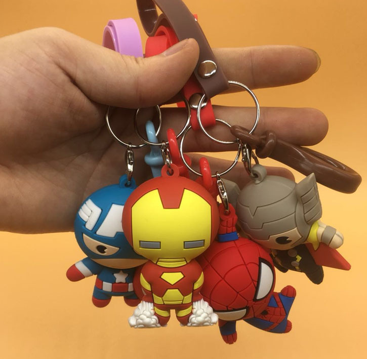 Cartoon Resin Keychain - Assorted Designs | Accessory