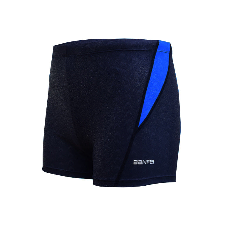 Men's Navy Quick-Dry Swim Trunks
