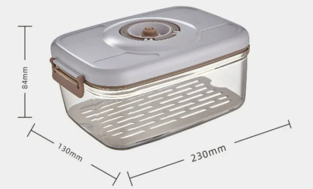 Food Vacuum Storage Box - Airtight Seal Kitchen Container