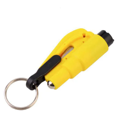 Mini Car Safety Hammer and Window Breaker Keychain | Accessory