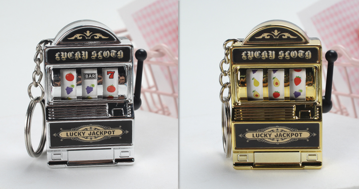 Mini Fruit Machine Keychain | Accessory