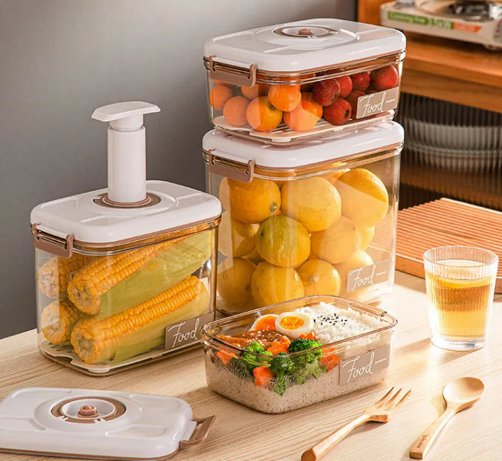 Food Vacuum Storage Box - Airtight Seal Kitchen Container