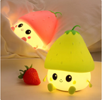 Berry Bright Voice-Control Night Light - Rechargeable LED Kids Lamp