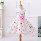 White Baptism Dress for Baby Girls 2-10 Years