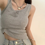 "Sleeveless Women's Casual Sexy Fashion Tank Top"