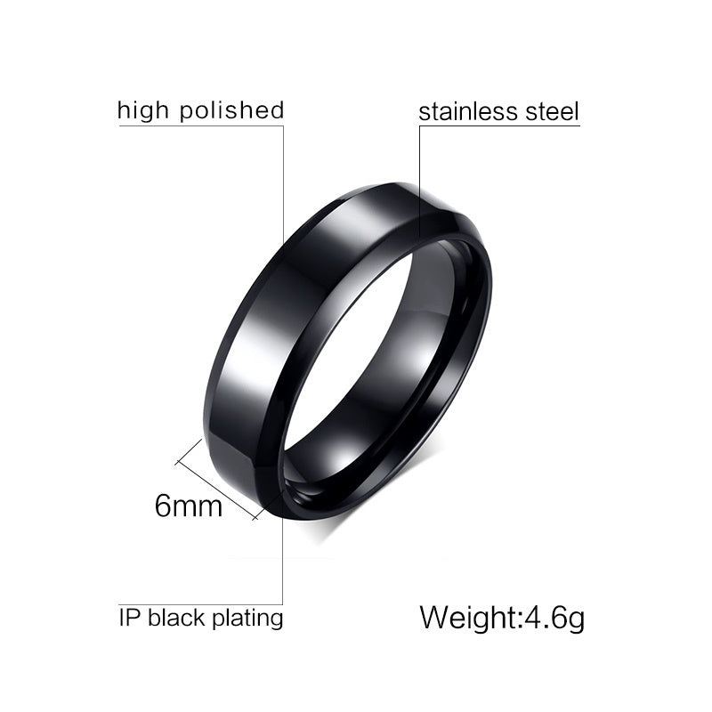 Stainless Steel Christian Scripture Ring | Christian Jewelry