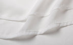 Women's White Off-Shoulder Ruffle Chiffon Cover-Up Top