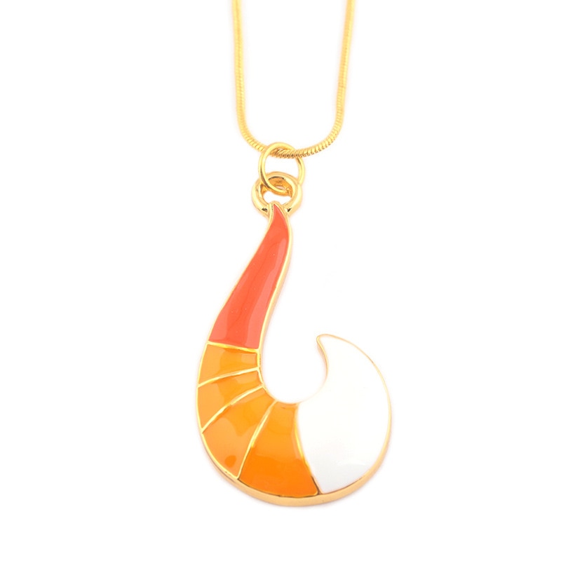 Cute Ladybug Pendant Necklace with Black Cat Charm