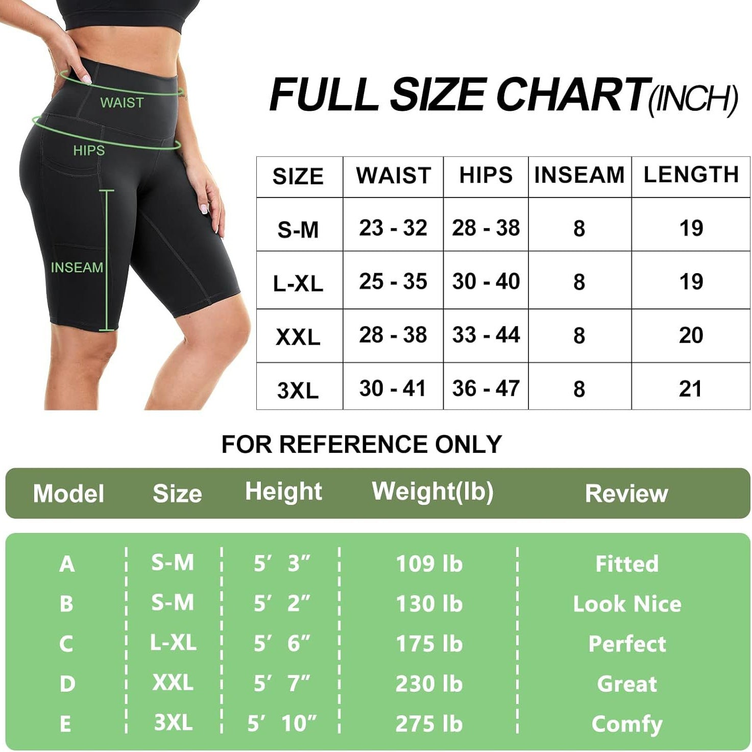 Women's High Waist Pocket Yoga Shorts