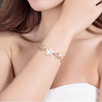 Korean Fresh Cat Eye Color, Plum Blossom Bracelet