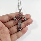 Alloy Christian Gothic Cross Necklace for Men and Women | Christian Jewelry