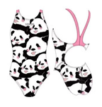 Cartoon One-Piece Swimsuits: Ice Cream, Lips, Watermelon