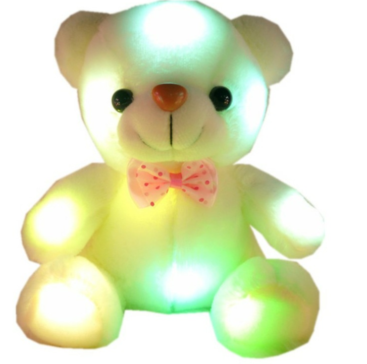 Teddy Bear Plush Toy with Glowing Features | Home Decor