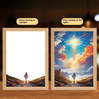 Jesus LED Night Light Art Frame