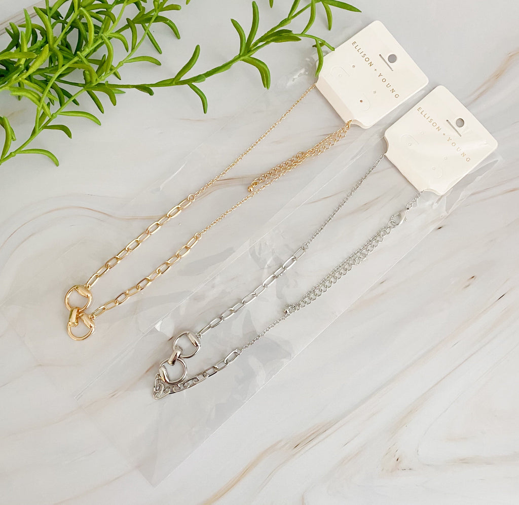 Equestrian Pendant Chain Necklace | Jewelry