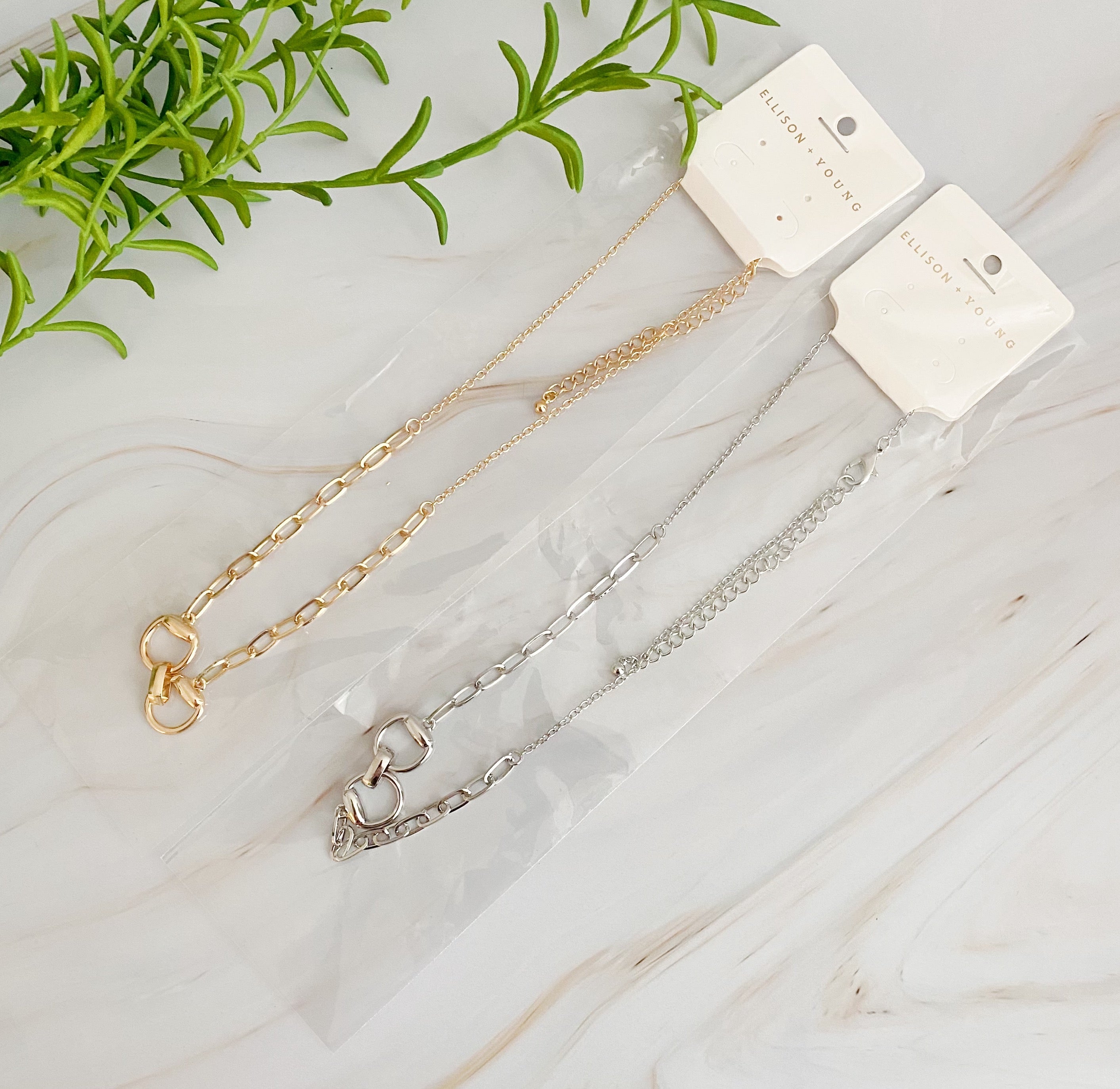 Equestrian Pendant Chain Necklace | Jewelry