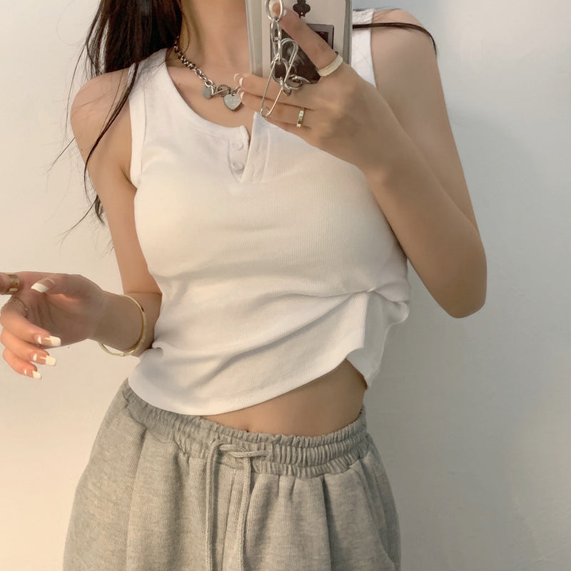 "Sleeveless Women's Casual Sexy Fashion Tank Top"