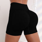 High Waist Yoga Pants for Women - Hip-lifting Stretch Shorts