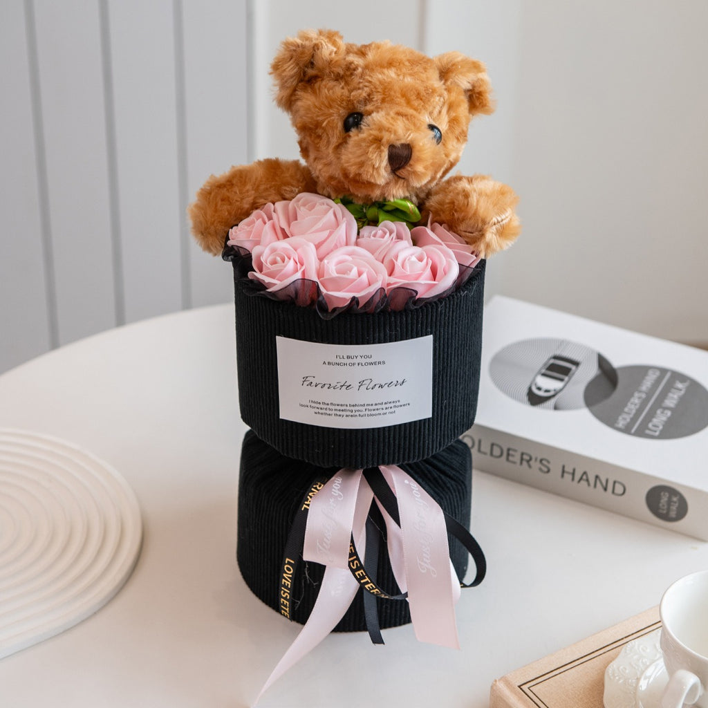 Teddy Bear Bouquet Valentines Gift
