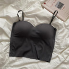 Ice Silk Padded Camisole Bra Top