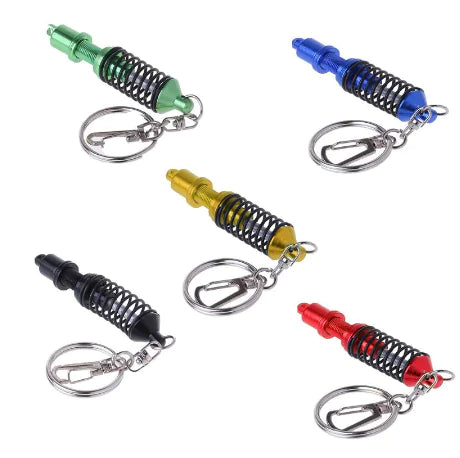 Customized Spring Shock Absorber Keychain Model | Accessory