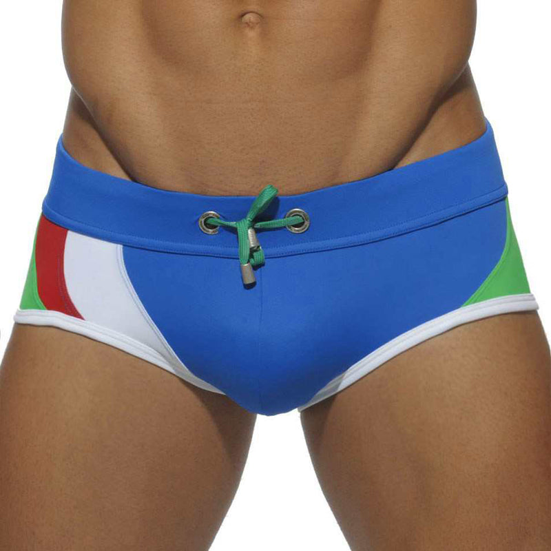 Men's Colorblock Swim Briefs