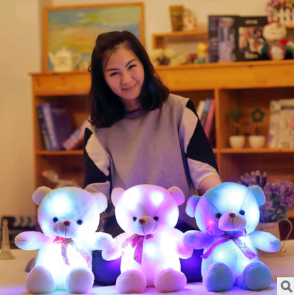 New LED Teddy Bear Plush Toy for Kids | Home Decor