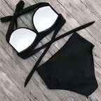 Red Cutout One-Piece Swimsuit