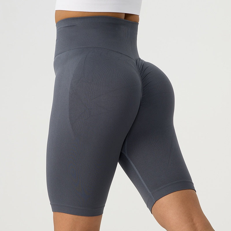 Women's High Waist 5-Point Fitness Shorts