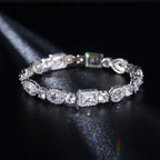 Water Drop Multi-Shape Horse Eye Zircon Bracelet