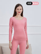 Velvet Slim Seamless Thermal Underwear Set for Women