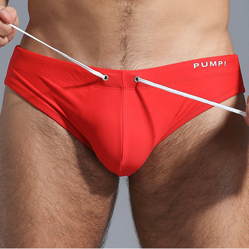 Men's Cutout Low-Rise Swim Briefs