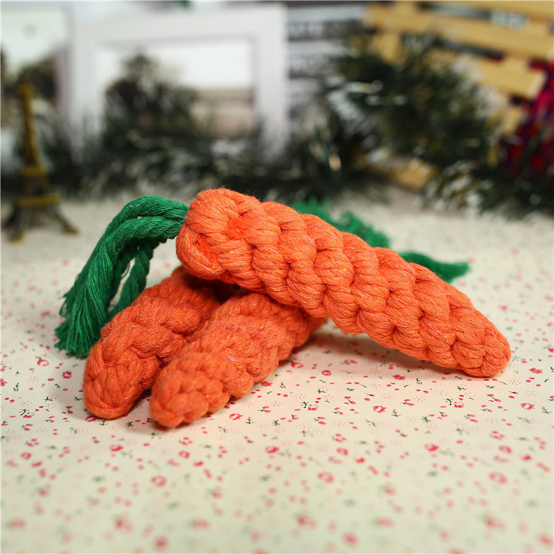 Durable Carrot Pet Chew Toy - Dog Toy | God's Creatures