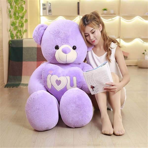 Teddy Bear - Cuddly Bear with Heart Design | Home Decor