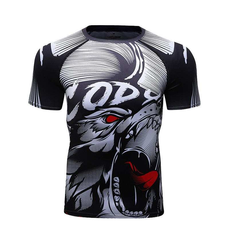 Panda Graphic Compression Rashguard