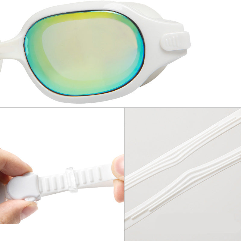 Anti-Fog Large Frame Swimming Goggles