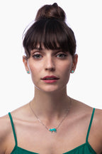 Cat Necklace and Earrings Set | Jewelry