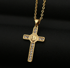 Cross Religious Accessories with Virgin Mary Pendant Necklace | Christian Jewelry