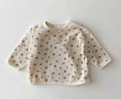 Autumn Teddy Graphic Long Sleeve T-Shirt (Kids)
