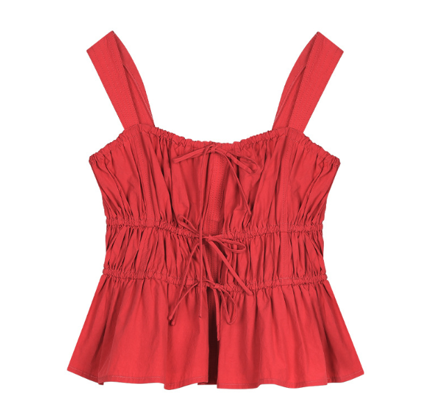 2020 Summer Korean Style Sleeveless Crop Top for Women