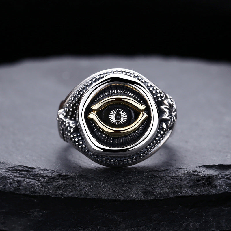 Men's Eye Of God Ring | Jewelry