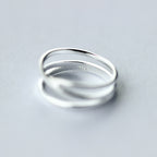 Ladies Cross Index Finger Personality Ring