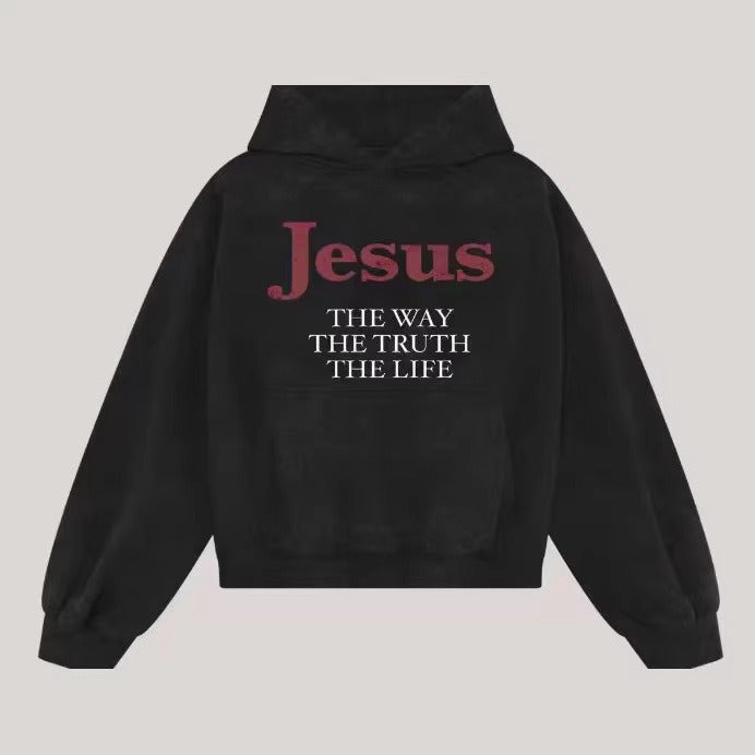 Jesus Is The Way Hoodie T-Shirt | Faith Streetwear