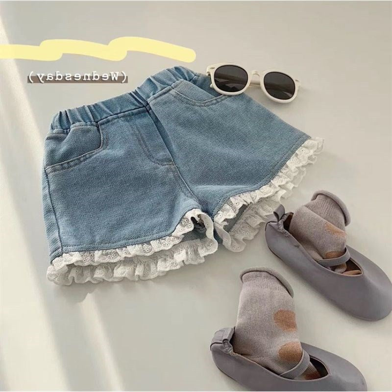 Trendy Girls' Denim Shorts for Summer Fashion (8+)