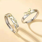 Blue Eucalyptus Bird Of Prey Couple's Ring for All