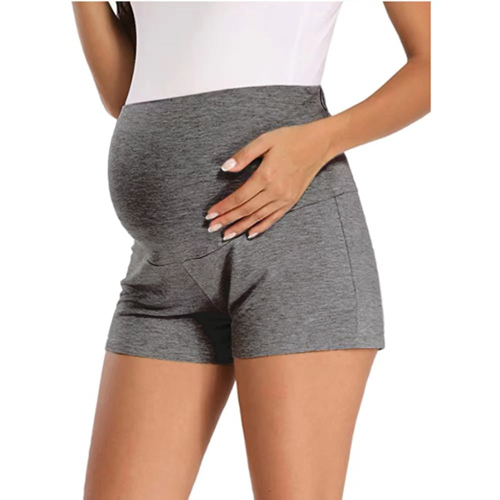 Cotton Belly Shorts for Pregnant Women - Simple Style