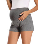 Cotton Belly Shorts for Pregnant Women - Simple Style