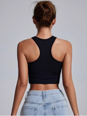 Spring 2019 Women’s Color Block Sleeveless Yoga Tank Top